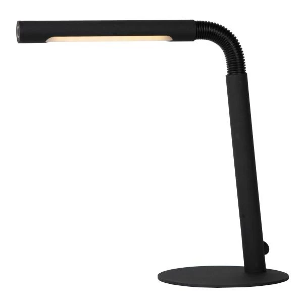 Lucide GILLY - Lámpara de escritorio Recargable - Batería/acumulador - LED Regul. - 1x3W 2700K - Negro - DETAIL 1